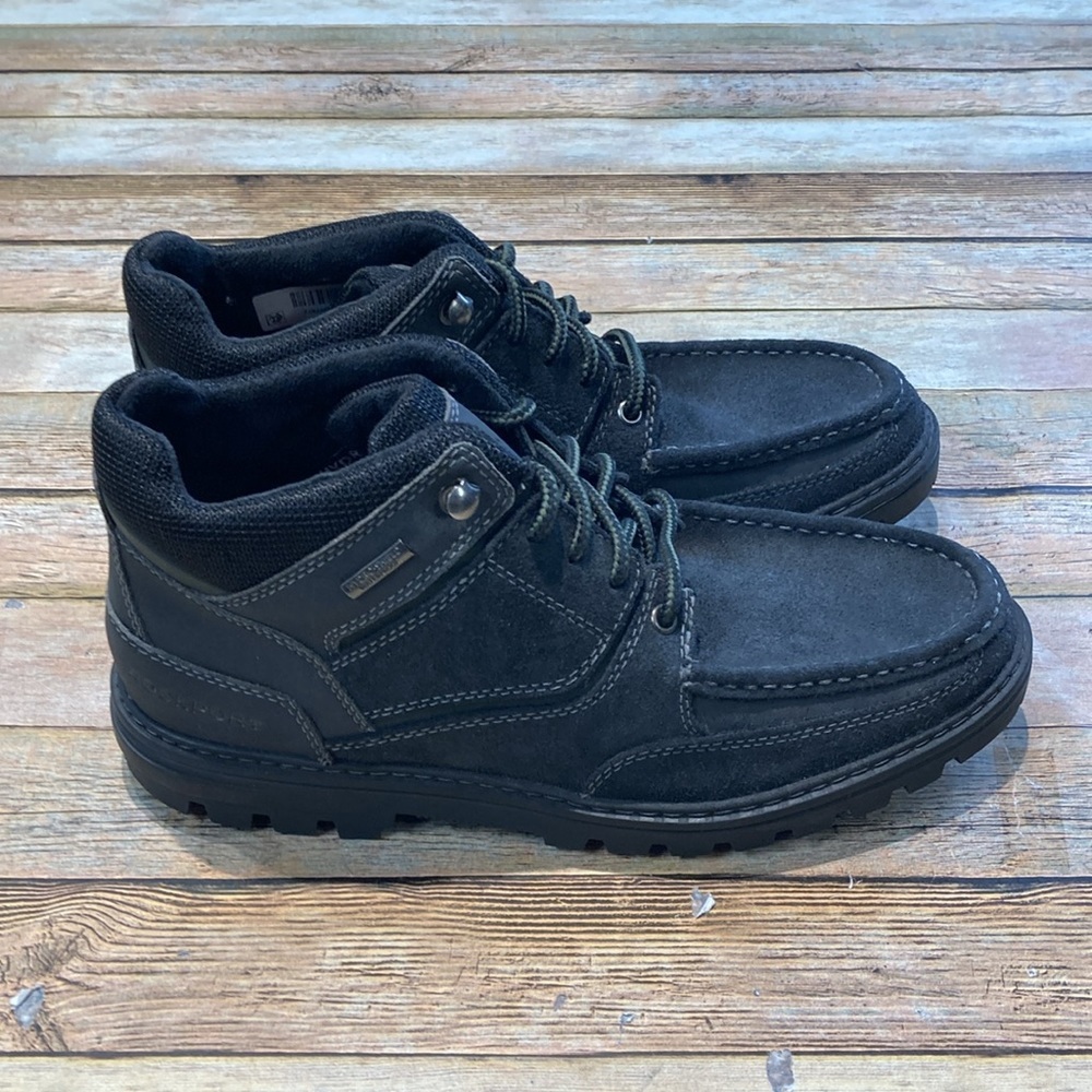 Rockport Weather Ready Marangue II Hiking Boots Black NWT